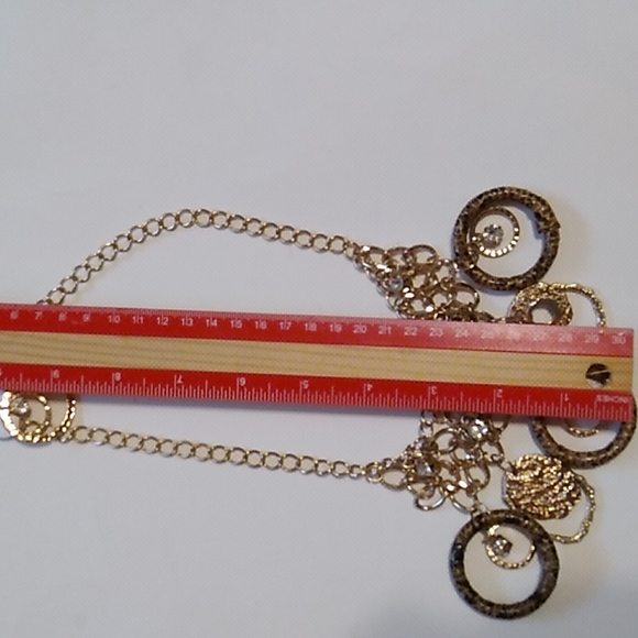 Nwt Faux Snakeskin & Gold Necklace Set - Picture 12 of 12